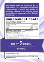 NATURES TRUTH MULTI COLLAGEN PEPTIDES 9 OZ POWDER 5 TYPES GLUTEN FREE EXP. 11/28