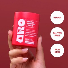 O Positiv URO Vaginal Moisture Mood 60 Capsules Ashwagandha Women NEW