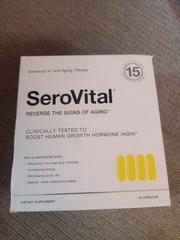 Serovital Anti-Aging Therapy 84 Capsules Exp. 10/2028