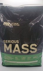 OPTIMUM NUTRITION SERIOUS MASS ~ 12lb High Protein Muscle Building Weight Gain