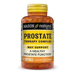 Mason Natural Prostate Therapy Complex – Healthy Prostate Function, 60 Softgels