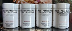 4×60 CodeAge Teen Multivitamin+ 25+ Beyond Vitamins & Minerals Fruits & Veggies