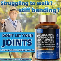Glucosamine | Chondroitin | MSM | Collagen – 2800 mg Joint Support Supplement US