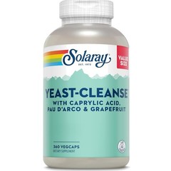 Yeast Cleanse, Antioxidant Support with Caprylic Acid, PAU d’Arco, Licorice R…