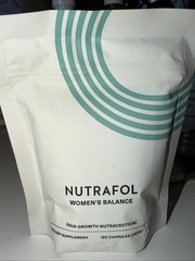 Nutrafol Women’s Balance Hair Growth Nutraceutical~120 Capsules/Refill~Exp 10/27