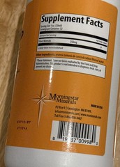 Energy Felvic Minerals. Made In The USA MORNING STAR MINERALS liquid