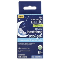 Organic Baby Bedtime Paci Gel, Age 2 Months+, 0.53 oz (15 g)