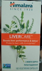 Himalaya Liver Care 180 Vegetarian Capsules Dairy-exp Date 8/27