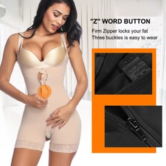 Fajate&Fajas Colombian Latex Body Shaper Levanta Cola Post Parto Surgery Girdle
