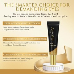 ASAMO Retinol & Vegan Collagen Eye 0.7 Fl Oz (Pack of 1), Event Horizon Gold