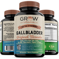 Gallbladder Complete Formula – Organic Gallbladder Stone Cleanse & Sludge Detox