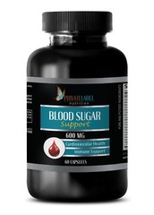 BLOOD SUGAR SUPPORT Complex – Cardiovascular Health – Dietary Supplement – 1 Bot