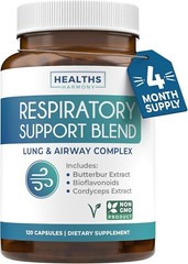 Respiratory Lung Health Supplement Invigorating Lung Support Supplement, 120ct