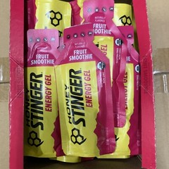 Honey Stinger Organic Energy Gel 24 Pack Fruit Smoothie 1.1 oz. BB 12/20/2025