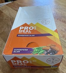 PROBAR MEAL Superfood Slam Gluten-Free 12 Total Bars 09/15/26 Protein Pro Bar