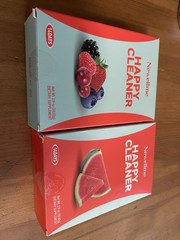 Newellme Happy Cleaner 28 Day Supply, 2-Pack Watermelon & Mixed Berry Exp 7/2027