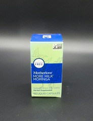 Motherlove More Milk Moringa Vegan Capsules – 60ct Non-GMO Capsules 09/2025