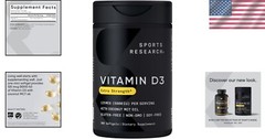 360 Mini-Liquid Softgels of Vitamin D3 5000iu with Coconut Oil – Easy to Digest