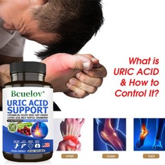 Uric Acid Support Tablets Joint & Kidney Supplement Tart Cherry For Gout Relief