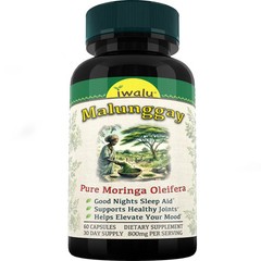 Moringa Leaf Juice | Best Supplement Capsule Pill Men Women FREE SHIP