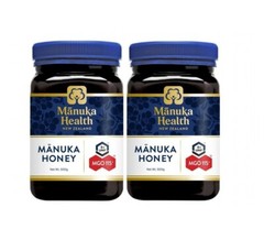 2 x Manuka Health Manuka Honey MGO 115+ 500g UMF 6+ Total 1KG