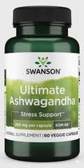 Ultimate Ashwagandha KSM-66 250 mg, 60 Veggie Capsules