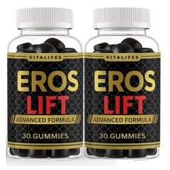(2 Pack) Eros Lift Gummies for Men Performance Formula Maximum Energy 30Gummy