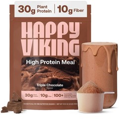 Happy Viking PlantBased Protein Powder +100 Superfoods Chocolate Meal Replace…