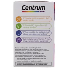 6 Pack Centrum Women Multi-Vitamin Multimineral Multivitamins Tablets, 120 Ct