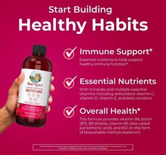 MaryRuth’s Liquid Morning Multivitamin, Raspberry, 22 fl. oz.