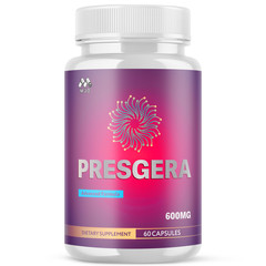 (1 Pack) Presgera Advanced Nerve Support Strength Formula Pres Gera 60 Capsules