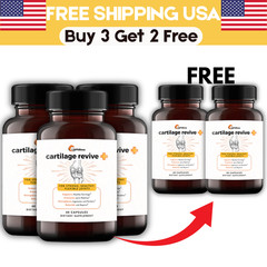 (5Pack) UpWellness Cartilage Revive + Joint Support Dietary Supplement for Male