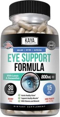 Kaya Naturals Eye Health Supplement Lutein and Zeaxanthin, 30 Capsules