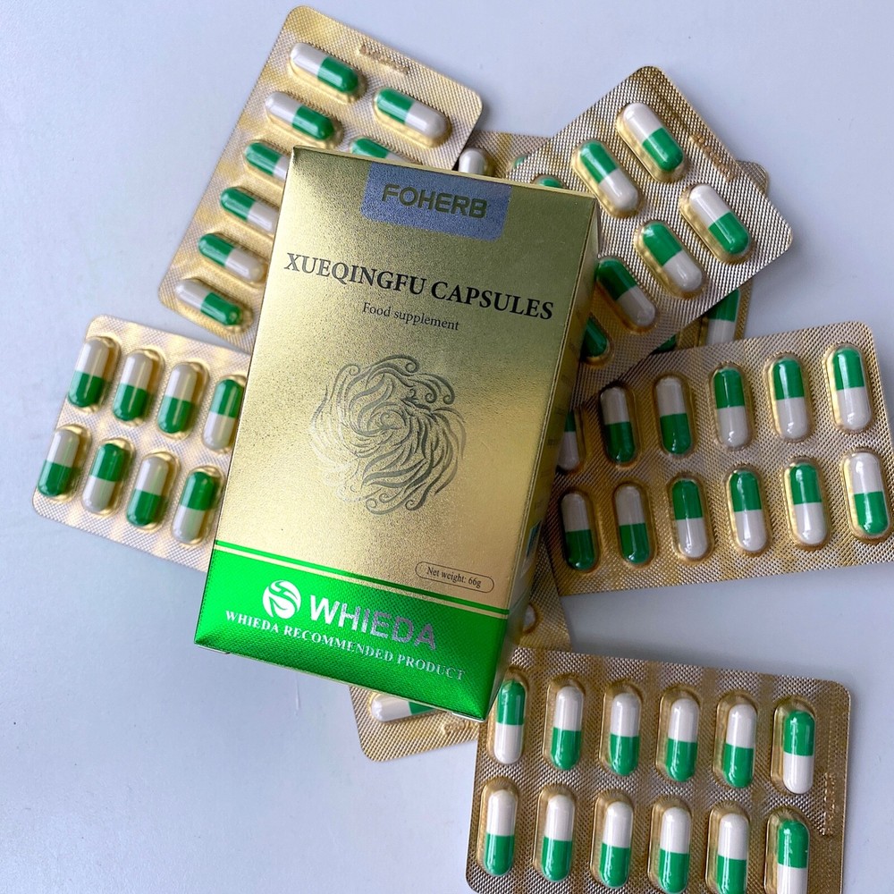 Capsules Syuechinfu Foherb Fohow – clean vessels XUEQINGFU 120 caps Nattokinase