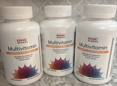 3-GNC Women’s Energy & Metabolism Time-Release Multivitamin, 540 Tablets