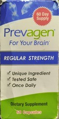 2 AUTHENTIC PREVAGEN REGULAR STRENGTH BRAIN MEMORY SUPPLEMENT 60 X2 120 CAPSULES