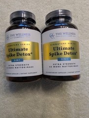 The Wellness Company Ultimate Spike Detox Formula 120 Count ( 2 Pack)