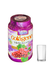 Colageno Hidrolizado En Polvo sabor uva con Omega 3-6-9 Contenido 1.100kg
