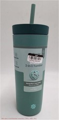 BlenderBottle 24oz Strada Straw Tumbler – Sage Green READ DESCCRIPTION