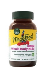 MegaFood Women’s Whole Body Multi – multivitamin– 90 Tablets –expires 09/2027