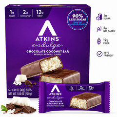 Atkins Endulge Chocolate Coconut Bars 5 Pack