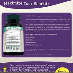 Beha Bloom Sea Moss | Best Supplement Capsule Pill Men Women FREE SHIP