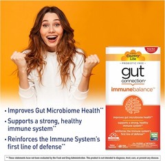 Country Life Gut Connection Immune Balance 60 Caps BB 05/2025