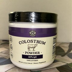 Colostrum Powder USA Sourced Bovine Colostrum For Humans, Immune Support 4.23 oz