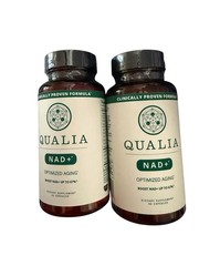 FOR 2 Qualia NAD+ Optimized Aging Boost exp 6/27