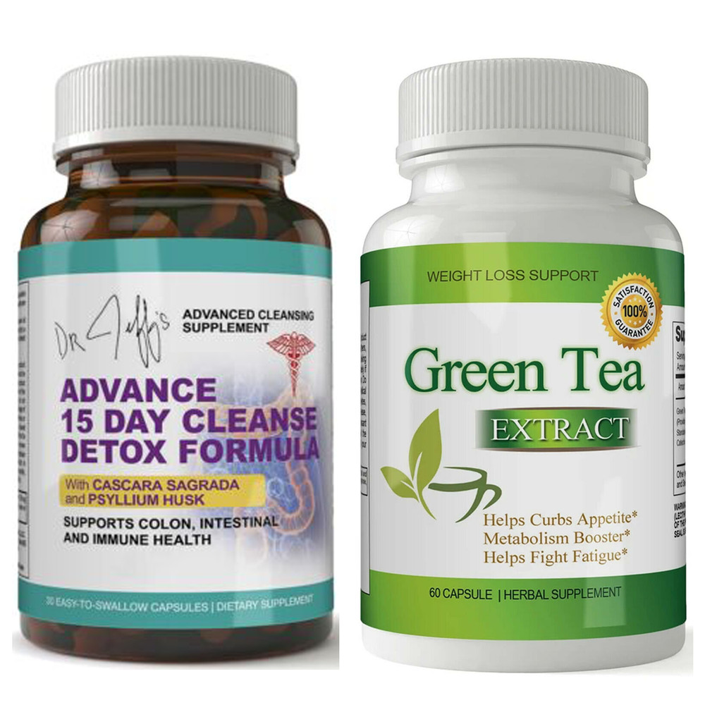 Colon Support Weight Management & Green Tea Extract Metabolism Supplement 60 Cap