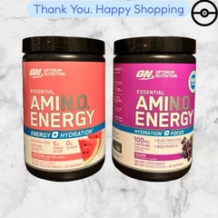 COMBO Essential Amin.O. Energy®, Watermelon Splash,Grape ,06/27