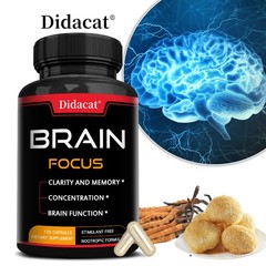 Brain Health Capsules Enhance Brain Function Improve Memory Attention 120 Caps