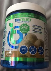 Bio Trust Low Carb 24g Clean Protein Vanilla Cream NET WT 5.3 OZ