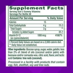 Vitafusion Vitamin B12 Gummies | 1000 mcg | 60 Gummy 60 Count (Pack of 1)